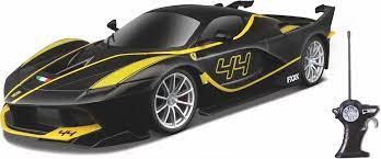 MAISTO TECH RC FERRARI FXX K 1:14 27MGH (ZWART/GEEL)
